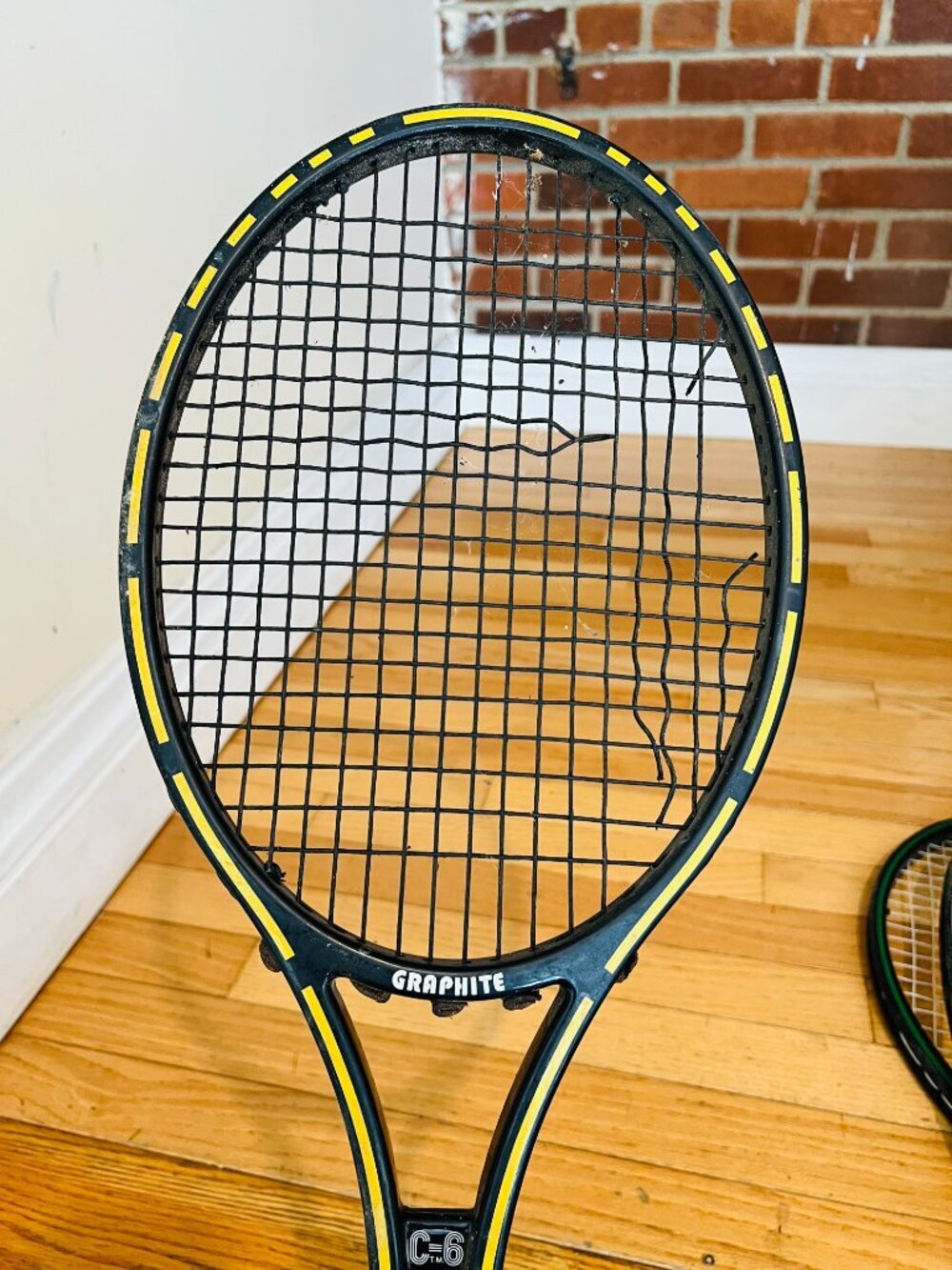 Vintage Graphite Tennis Racket - Picture 5 of 16